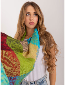 Fashionhunters Colorful women's scarf with print