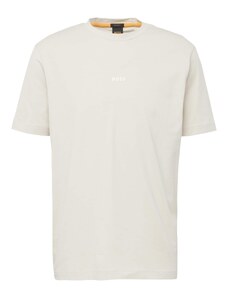 BOSS Tricou 'Chup' bej / alb