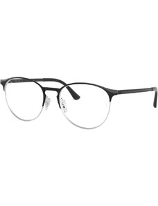 Rame ochelari de vedere Femei Ray-Ban RB6375 2861, Metal, Negru, 53 mm