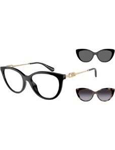 Rame ochelari de vedere Femei Emporio Armani EA4213U 5017 1W, Plastic, Negru, 53 mm