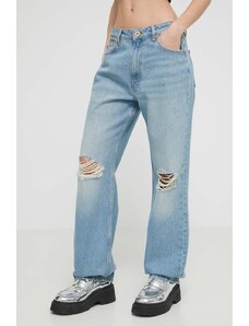 HUGO Blue jeans femei high waist 50515771