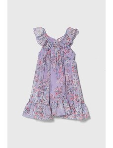 Pinko Up rochie fete culoarea violet, mini, evazati
