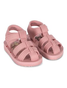 Konges Sløjd sandale copii culoarea roz