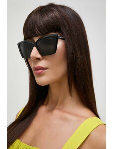 Saint Laurent ochelari de soare femei, culoarea negru, SL 657