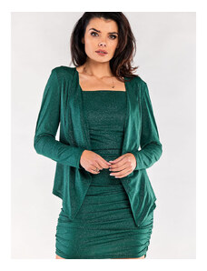 Jachetă pentru femei awama model 174361 Green