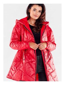 Jachetă pentru femei awama model 173882 Red