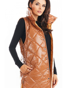 Jachetă pentru femei awama model 149798 Beige