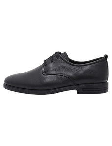 Pantofi barbati, Otter, OT99391-01-N-Negru, elegant, piele naturala, cu toc, negru (Marime: 40)