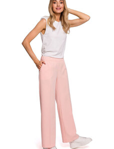 Pantaloni pentru femei Moe model 152651 Pink