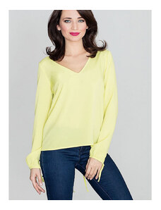 Bluză pentru femei Lenitif model 119255 Yellow