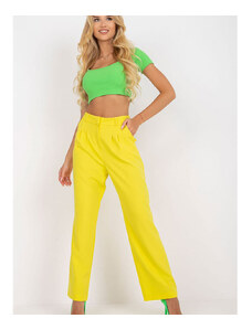 Pantaloni pentru femei Rue Paris model 168195 Yellow