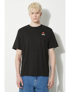 Kenzo tricou din bumbac Boke Crest barbati, culoarea negru, cu imprimeu, FC65TS4124SG.99J