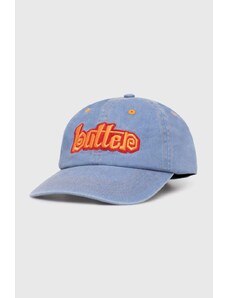 Butter Goods șapcă de baseball din bumbac Swirl 6 Panel Cap cu imprimeu, BGQ1247301
