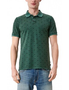 s.Oliver Tricou polo din bumbac, verde, S