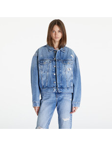 Jachetă din denim pentru femei Calvin Klein Jeans Boxy Denim Jacket Denim Medium