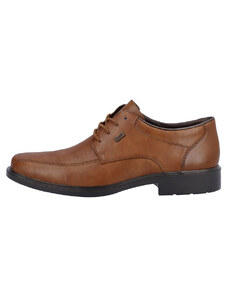 Pantofi barbati, Rieker, B0013-24-Maro, elegant, piele naturala, impermeabil, cu toc, maro (Marime: 40)