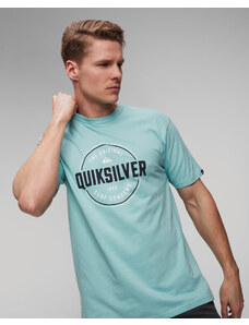 Tricou albastru pentru bărbați Quiksilver Circle Up SS