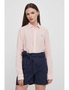 Polo Ralph Lauren cămașă de in cu guler clasic, relaxed 211910644