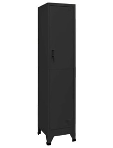 OrlandoKids Fiset, negru, 38x45x180 cm, otel