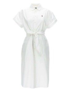 RALPH LAUREN Rochie 40/1 Ctn Oxford-Lsl-Day Dress 211935153001 bsr white