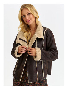 Jachetă pentru femei Top Secret model 185600 Brown