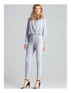 Pantaloni pentru femei Figl model 138284 Grey