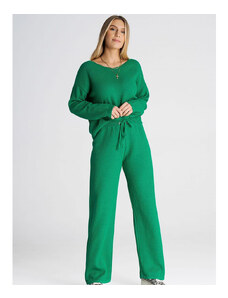 Pantaloni pentru femei Figl model 191000 Green