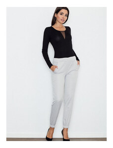 Pantaloni pentru femei Figl model 111104 Grey