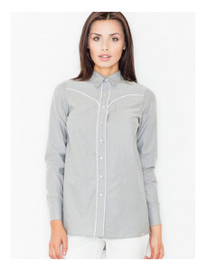 Bluză pentru femei Figl model 61516 Grey