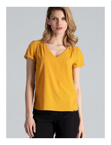 Bluză pentru femei Figl model 132479 Yellow