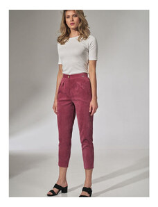 Pantaloni pentru femei Figl model 151821 Pink