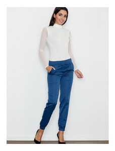 Pantaloni pentru femei Figl model 111105 Blue