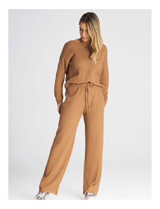 Pantaloni pentru femei Figl model 190999 Brown