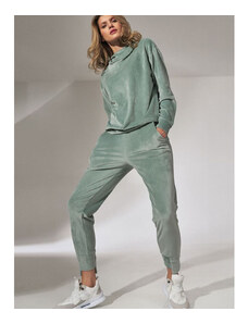 Pantaloni de trening pentru femei Figl model 151806 Green