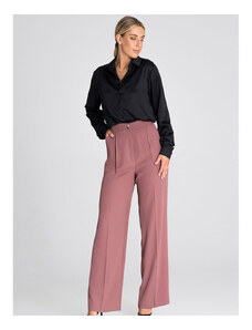Pantaloni pentru femei Figl model 185073 Pink