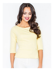 Bluză pentru femei Figl model 44199 Yellow