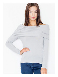 Bluză pentru femei Figl model 60719 Grey
