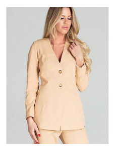 Jachetă pentru femei Figl model 141772 Beige