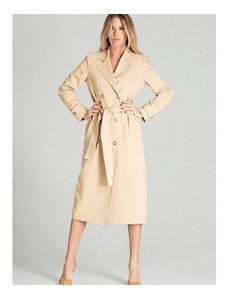 Jachetă pentru femei Figl model 141757 Beige