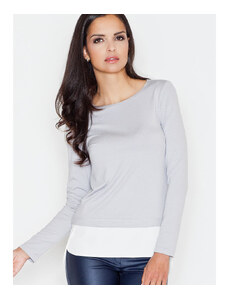 Bluză pentru femei Figl model 43765 Grey