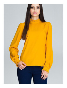 Bluză pentru femei Figl model 116364 Yellow