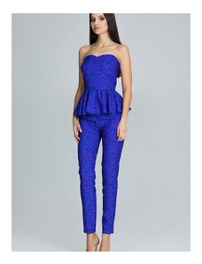 Pantaloni pentru femei Figl model 116258 Blue