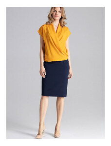 Bluză pentru femei Figl model 129813 Yellow