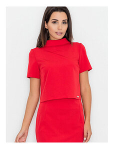 Bluză pentru femei Figl model 77049 Red