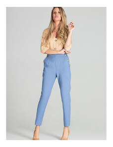 Pantaloni pentru femei Figl model 141763 Blue