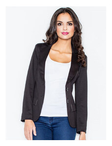 Jachetă pentru femei Figl model 10113 Black