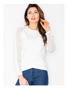 Bluză pentru femei Figl model 57423 White