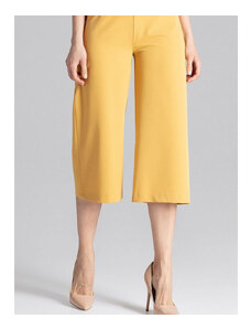 Pantaloni pentru femei Figl model 129786 Yellow