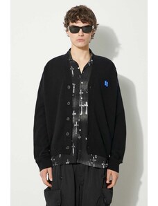 Ader Error cardigan din lana TRS Tag Cardigan culoarea negru, BMSGFYKT0701
