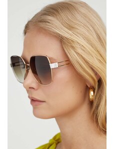 Furla ochelari de soare femei, culoarea maro, SFU716_590300